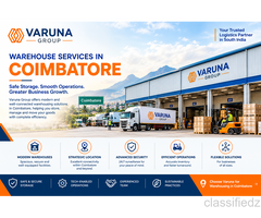 Warehouse in Coimbatore – Reliable Storage Solutions by Varuna Group