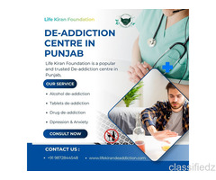 Best De-addiction Centre in Punjab - Drug & Alcohol Recovery 