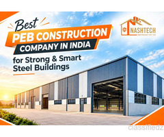 Best PEB Construction Company in India for Strong & Smart Steel Buildings