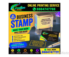Rubber Stamp Rs. 200/- | Address Stamp | Company Seal Stamp | Online Delivery | 616