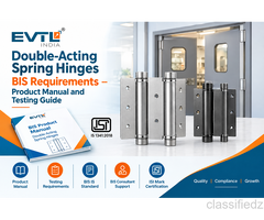 Double-Acting Spring Hinges BIS Requirements – Product Manual and Testing Guide