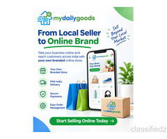 Take Your Business Online With MyDailyGoods 0% commission 