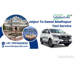 Jaipur To Sawai Madhopur Taxi Service