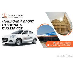 Taxi from Jamnagar Airport to Somnath for Direct Transfers – Darpan Cabs