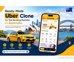 Ready-Made Uber Clone for Taxi Booking Business in Australia
