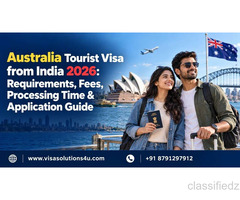 Australia Tourist Visa from India 2026: Requirements, Fees, Processing Time & Application Guide