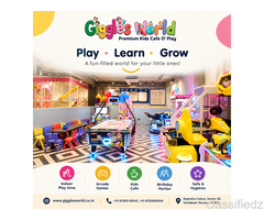 Best Kids Play Area Faridabad | Indoor Play Zone & Kids Cafe