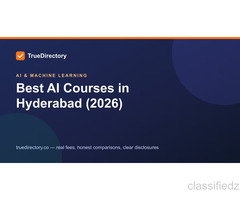 Best AI Course in Hyderabad to Build AI Skills | True Directory