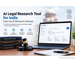AI Legal Research Tool for India | Case Law & Research Software
