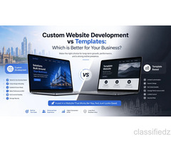 Custom Website Development vs Templates: Which is Better for Your Business?