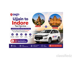 Ujjain to Indore Taxi for Comfortable Intercity Travel