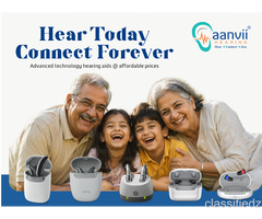 Ear Machine in Chennai | Discover Suitable Hearing Aid Options at Aanvii