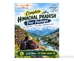 Grab Complete Himachal Pradesh Tour Packages Now +91 9090-4848-50