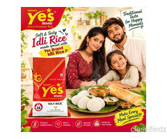 YES BRAND IDLI RICE – Every Idli, Soft & Delicious