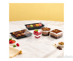 Dessert Clear Packaging for Bakers & Dessert Brands
