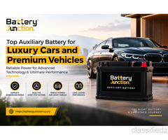 Top Auxiliary Battery for Luxury Cars and Premium Vehicles