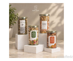 Clear Tin Jars in Bulk