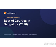 Best AI Course in Bangalore: Fees & Career Guide