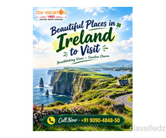 Explore Beautiful Places in Ireland to Visit +91 9090-4848-50