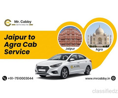 Jaipur to Agra Cab – Reliable One-Way Taxi