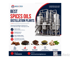 Best Spices Oleoresin Extraction Plants In USA Texas | Mecho Tech
