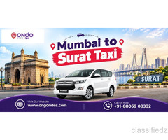 Mumbai to Surat Taxi for Easy Same-Day Travel