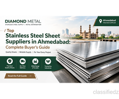 Top Stainless Steel Sheet and Plate Dealers in Ahmedabad, Gujarat