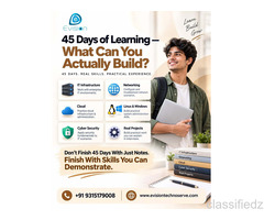 45 Days of Learning — What Can You Actually Build - Evision Technoserve