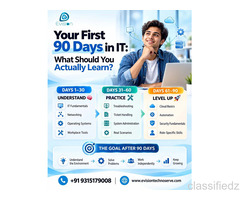 Your First 90 Days in IT: What Should You Actually Learn - Evision Technoserve