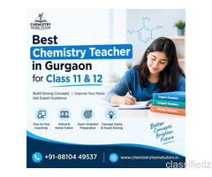 Best Chemistry Teacher in Gurgaon for Class 11 & 12