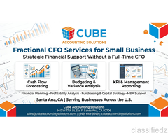 Bookkeeping, Tax & CFO Services in California |Monthly Management Reporting Services