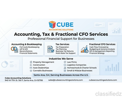 Bookkeeping, Tax & CFO Services in California |Monthly Management Reporting Services