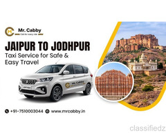 Book Jaipur to Jodhpur Taxi Online with Mr. Cabby