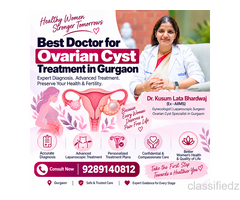 Best Doctor for Ovarian Cyst Treatment in Gurgaon | Dr. Kusum Lata