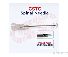  GSTC Spinal Needle Reliable Manufacturer & Exporter
