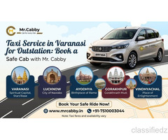 Taxi Service in Varanasi for Outstation 
