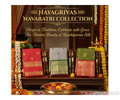 Traditional Silk Sarees: New Navaratri Arrivals