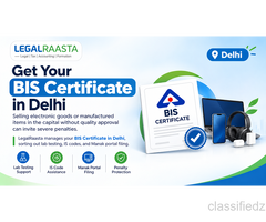 BIS Certificate in Delhi – Expert Registration & Compliance Support