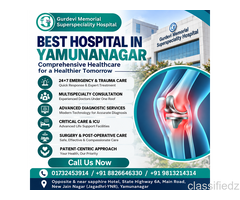 Best Hospital in Yamunanagar- Gurdevi Memorial SuperSpeciality Hospital