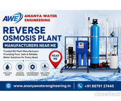 Reverse Osmosis Plant in Thane | Ananya Water Engineering
