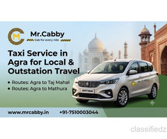 Taxi Service in Agra for Local Trips & Outstation Travel