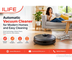 Automatic Vacuum Cleaner for Modern Homes and Easy Cleaning