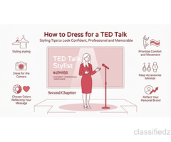 How to Dress for a TED Talk: Styling Tips to Look Confident, Professional and Memorable