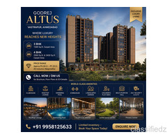 What Apartment Configurations Are Available at Godrej Altus Vastrapur?