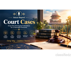 Book Personalized Court Case Prediction Report Online