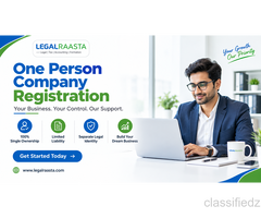 One Person Company Registration in India for Solo Entrepreneurs – LegalRaasta
