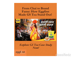 Build a Memorable Brand with GS Tea Campaign by Eggfirst