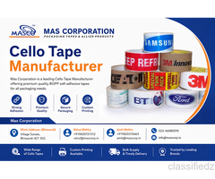 Cello Tape Manufacturer | Call +91 9820721312