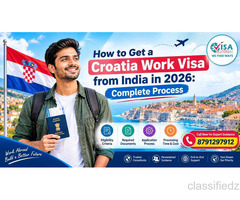How to Get a Croatia Work Visa from India in 2026: Complete Process