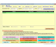 Gen TDS Return Filing Software